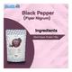 Healthvit Natural Black Pepper Powder (Piper Nigrum) 100 GM - Herbal Dietary Supplement