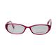Vision Express 48998 Blue Oval Eyeglasses (Including Anti-Reflective Coating Lens) 1's - Wearables Eye Glasses