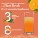 Kapiva Warrior Fizz Drink Powder - Orange Flavour (Pack of 20 x 5 gm) - Health Products