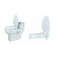 Entros Raised Toilet Seat With Lid 2 Inch (SC7060D) - Others Ortho Supports