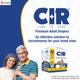 CIR Premium Adult Diapers - Tape (M) 10's - Adult Diapers & Pads