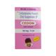Cedon Delicious Mango Flavour Dry Syrup 30ml - Bacterial Infections-Cep