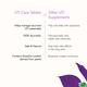 Kapiva Her Foods UTI Care Tablet 60's - Speciality Medicines