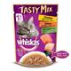 Whiskas Tasty Mix Chicken Salmon Wakame Seaweed in Gravy 70 gm - Petfood