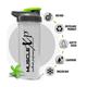 MuscleXP FIT XP Gym Shaker - Transparent & Green 700 ml - Workout Essentials