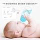 R for Rabbit Baloo Baby Straw Sipper 300 ml - Blue - Feeding & Nursing