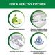 Dettol Healthy Kitchen Dish and Slab Gel - Lime Splash 750 ml - Others