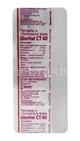 Gloritel CT 40/12.5mg Tablet 10'S - Hypertension-Ang