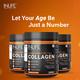 INLIFE Hydrolyzed Collagen Peptides Powder - Orange Flavour 200 gm - Hair & Skin