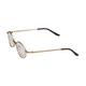 Vision Express 31805 Gold Round Eyeglasses (Including UV Blue Lens) 1's - Wearables Eye Glasses