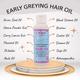Vigini Natural Actives Hair Growth Vitalizer Serum 30 ml + Early Greying Prevention Hair Oil 100 ml - Hair Serums