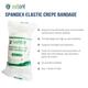 Safent Spandex Elastic Crepe Bandage (7.5 cm X 4.5 m) - Bandages