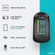 Vandelay Fingertip Digital Pulse Oximeter - Grey - Health Monitors And Equipment