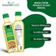 NourishVitals Organic Groundnut Cold Pressed Oil 1 litre - Health Products