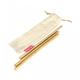 Goli Soda Reusable Bamboo Straws with Easy Carry Travel Pouch 6's - Others