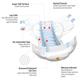 KNYA Med Eezy-Peezy Adult Diaper (M) 10's - Adult Diapers & Pads
