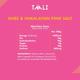 Taali Roasted Makhana - Ghee & Himalayan Pink Salt 60 gm - Nutritional Bars