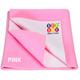 BeyBee Baby Care Waterproof Bed Protector Sheet - Pink (M) 1's - Baby Bedding