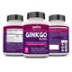 Zenith Nutrition Gin kgo Biloba 60 mg Capsules 90's - Herbal Dietary Supplement