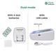 Sahyog Wellness Fully Automatic Upper Arm Digital Blood Pressure Monitor - Blue & Silver (Regular Cuff) (22 - 36 cm) - Blood Pressure Monitors