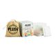 Plush 100% Pure US Cotton Pack (8 Light Flow Pads + 6 Heavy Flow Pads + 2 Panty liner + 1 Plush Pouch) - Panty Liners