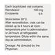 REMDAC Injection 1's - Viral infections-Ant
