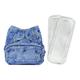 Bumberry Reusable Diaper Cover (2-36 Months) with 2 Wet Free Inserts - Jeans - Diapers & Wipes