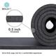 Boldfit Yoga Mat - Black (NBR) 1's - Workout Essentials
