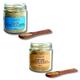 Essentia Extracts Face & Body Exfoliating Scrub Combo (Sesame Peppermint Coffee 100 gm + Kashmiri Almond Walnut 100 gm) 1's - Scrubs & Exfoliants