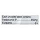 IFIMOL 650 Tablet 10's - Fever-Ana