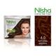 Nisha Creme Hair Color Pouch - 4.0 Natural Brown 40 gm - Crème