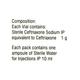 FILET 1000mg Injection 10ml - Bacterial Infections-Cep