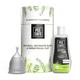Pee Safe Natural Intimate Wash Liquid 105 ml + Menstrual Cup (L) - Menstrual Cups
