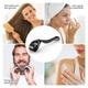 DRS Derma Roller System 540 Titanium Alloy Micro Needles (0.5 mm) - Black - Beard Rollers