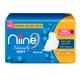 Niine Naturally Soft Sanitary Pads with Biodegradable Disposable Bags - Regular 18's - Sanitary Napkins