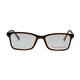 Vision Express 29417 Black Rectangle Eyeglasses (Including UV Blue Lens) 1's - Wearables Eye Glasses