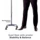 EasyCare Aluminium Walker Stick (EC924) - Others