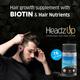 Inventz Headz Up Anti-Hairfall Regimen Tablets - Men 90's - Hair Treatment