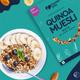 Nourish You Quinoa Muesli Seeds with No Added Sugar - Nuts 375 gm - Nutritional Bars