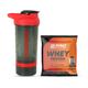Pro Nutrition & Fitness Shaker Bottle 500 ml + Whey Protein Powder - Cookies and Cream Flavour 33 gm Combo Pack - Whey Proteins