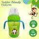LuvLap Banana Time 2 in 1 Sipper - Green 210 ml - Feeding & Nursing