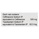 MONOTAX XP 500mg Injection 1's - Bacterial Infections-Cep