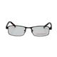 Vision Express 28930 Black Rectangle Eyeglasses (Including Anti-Reflective Coating Lens) 1's - Wearables Eye Glasses
