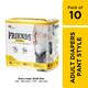 Friends Adult Dry Pants - Classic (XL) 10's - Adult Diapers & Pads