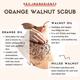 Essentia Extracts Face & Body Exfoliating Scrub - Orange Walnut (Pack of 2 x 15 gm) 1's - Scrubs & Exfoliants