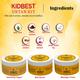 HealthBest Kidbest Ubtan Kit - Cleansing Yogurt, Scrub & Cream (Pack of 3 x 50 gm) - Baby Skin Care