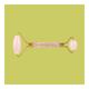 Be Soulfull Face Massage Roller - Natural Rose Quartz 155 gm - Massagers