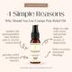 Essentia Extracts Pure Cold Pressed Menstrual Cramp Pain Relief Oil (Pack of 2 x 100 ml) 1's - Creams/Oils/Lotions