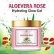 Eartho Essentials Hydrating Glow Gel - Aloevera Rose 100 gm - Face Gels