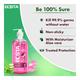 Eqsta Hand Sanitizer - Rose with Aleovera 500 ml - Hand Sanitizer